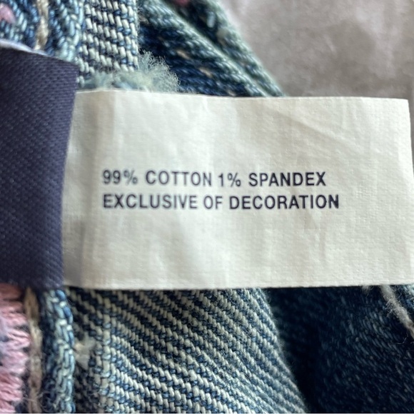 GAP Baby GAP Capri Jeans Embroidered Adjustable NWT - Picture 9 of 10